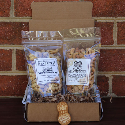 Virginia Peanuts & Cashews Gift Box