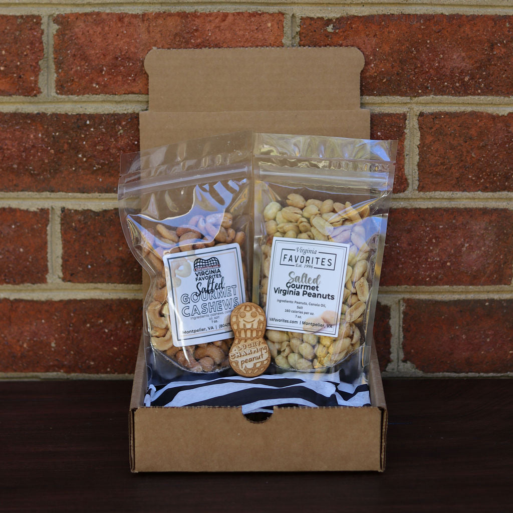 Virginia Peanuts & Cashews Gift Box
