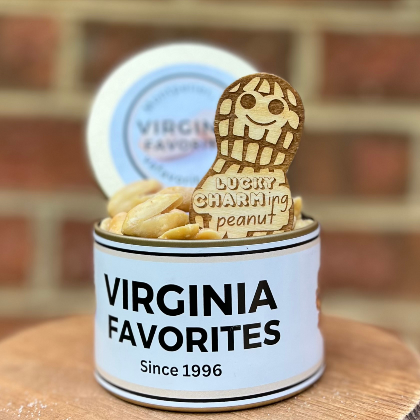 LUCKY CHARMing Peanut Tin