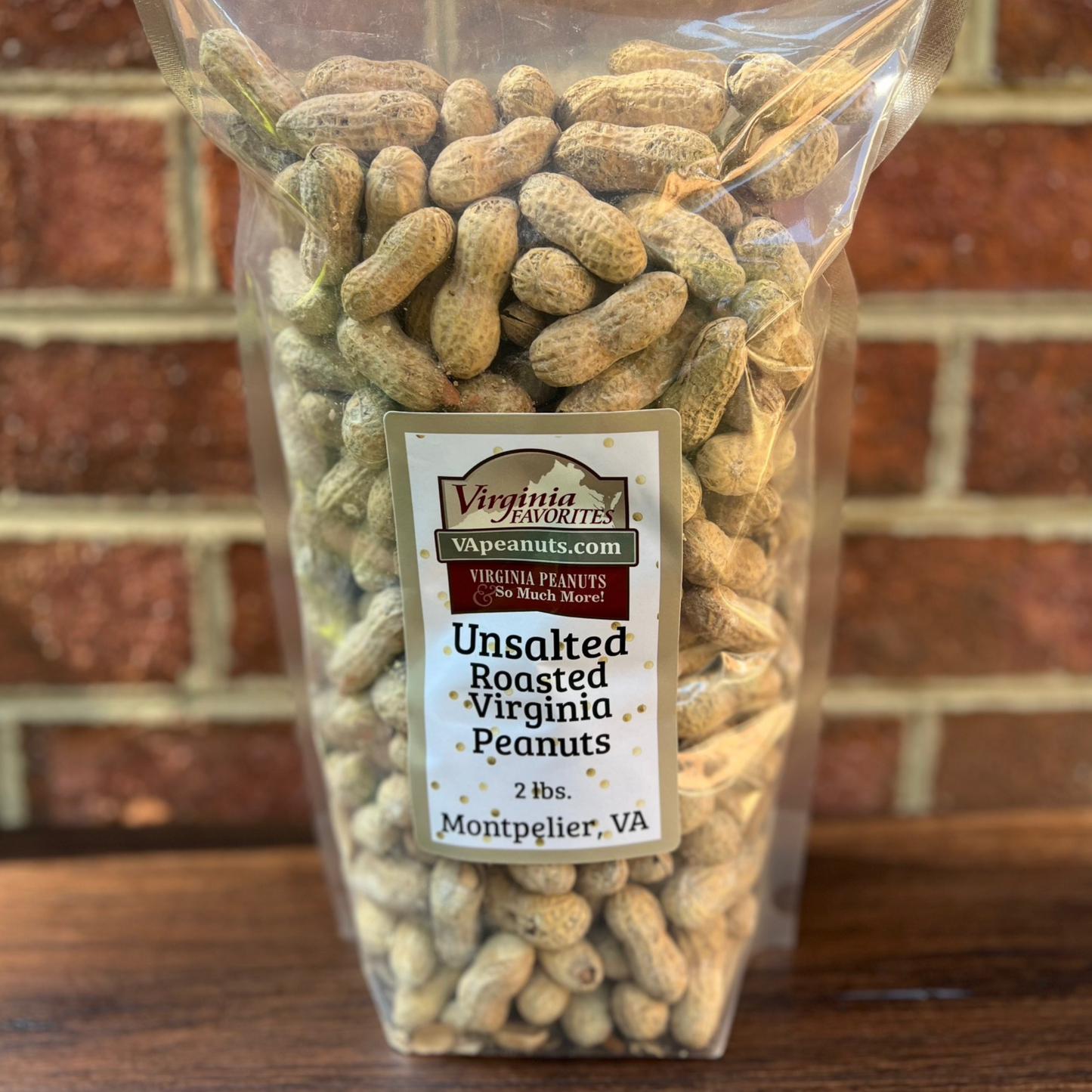 Unsalted Roasted Virginia Peanuts