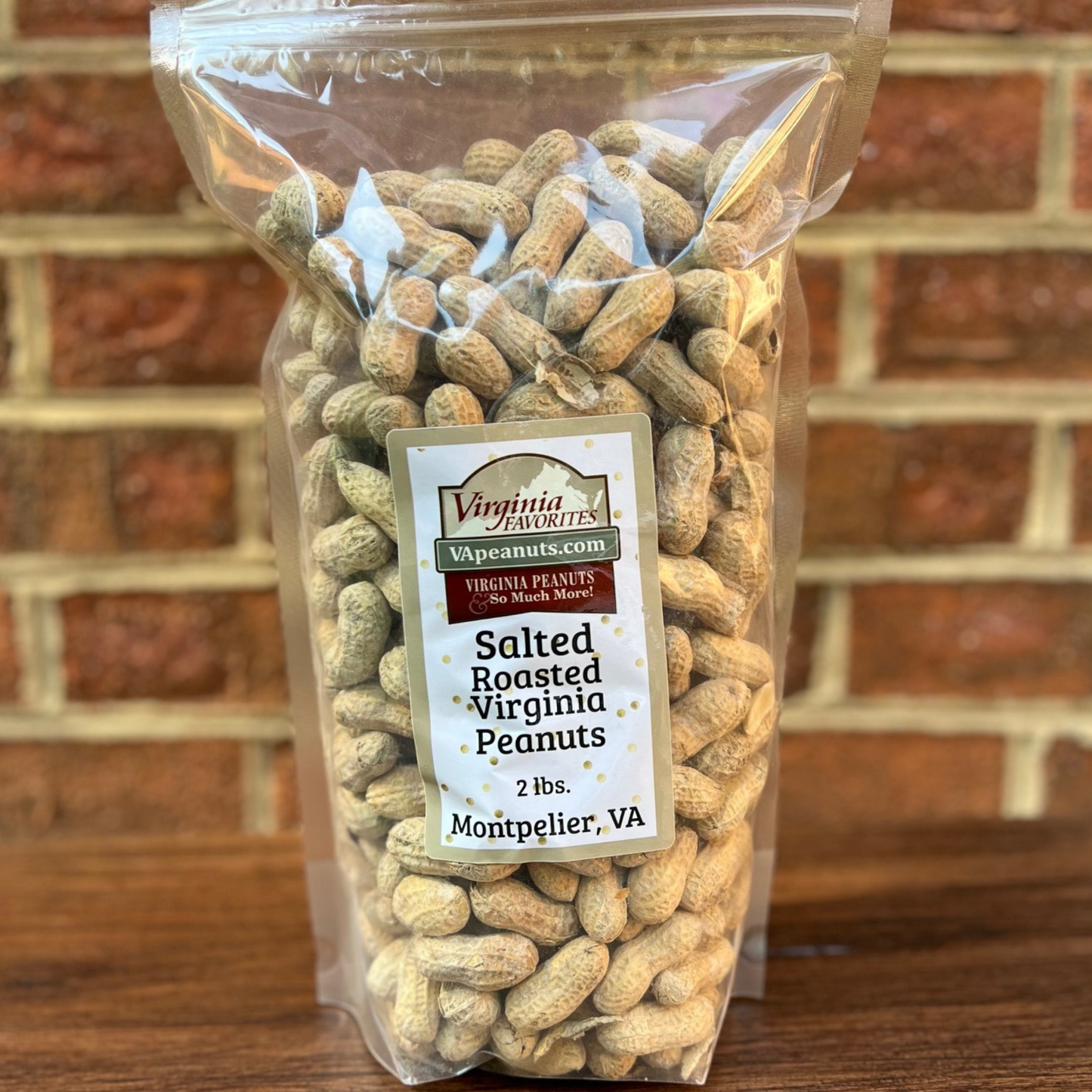 Salted Roasted Virginia Peanuts